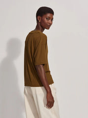 Kasey Mock Rib Tee