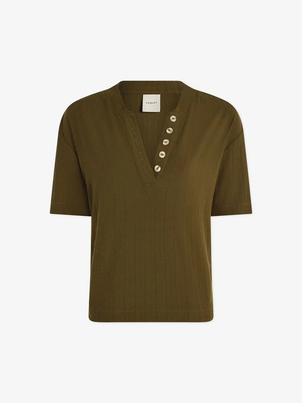 Kasey Mock Rib Tee
