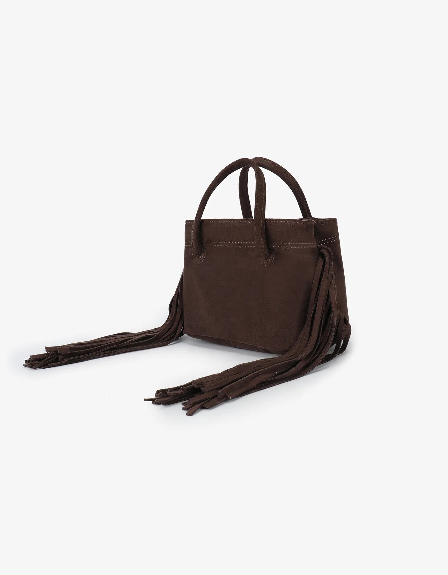 NOE FRINGE FAUX SUEDE SHORT