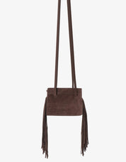 NOE FRINGE FAUX SUEDE SHORT