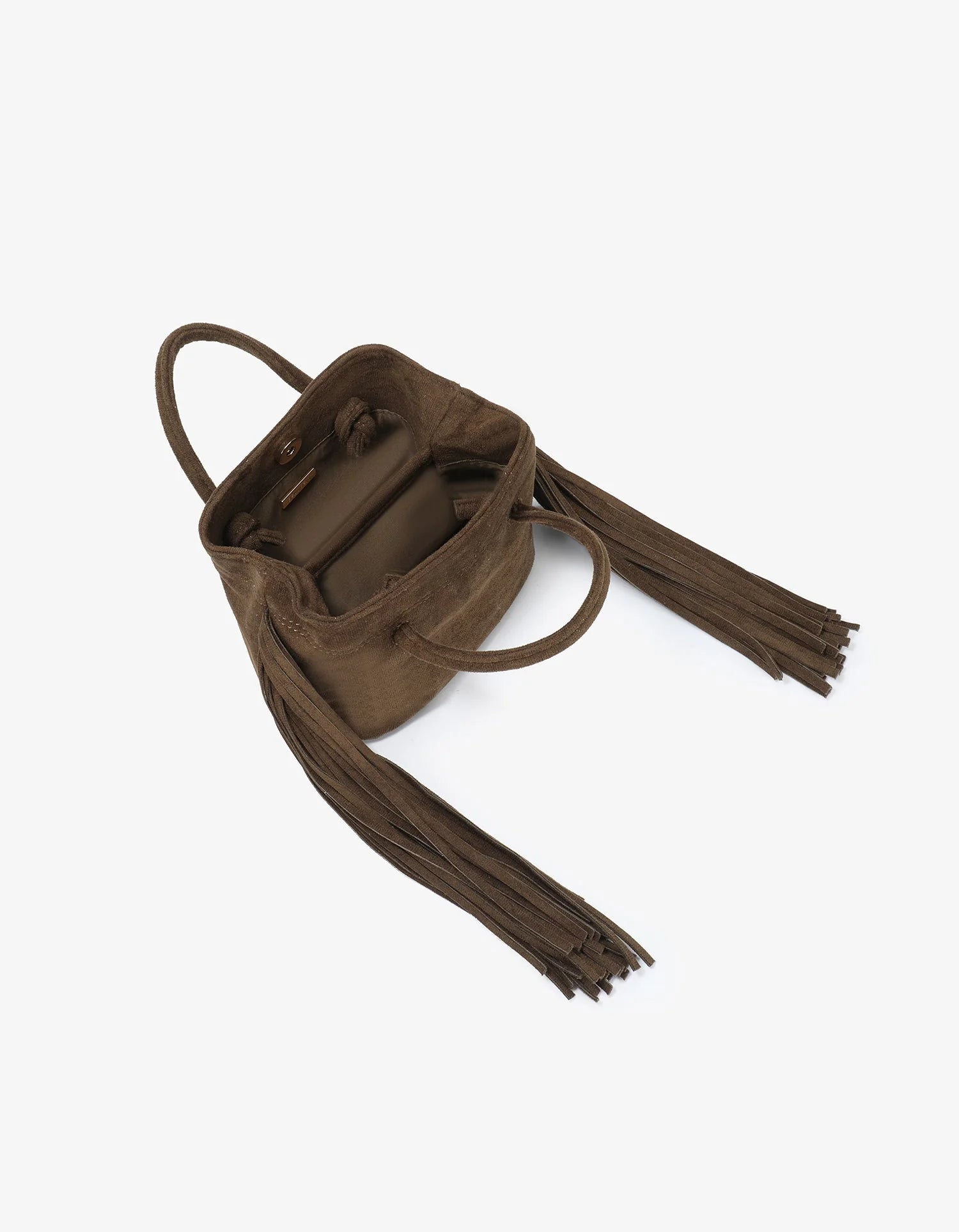 NOE FRINGE FAUX SUEDE SHORT