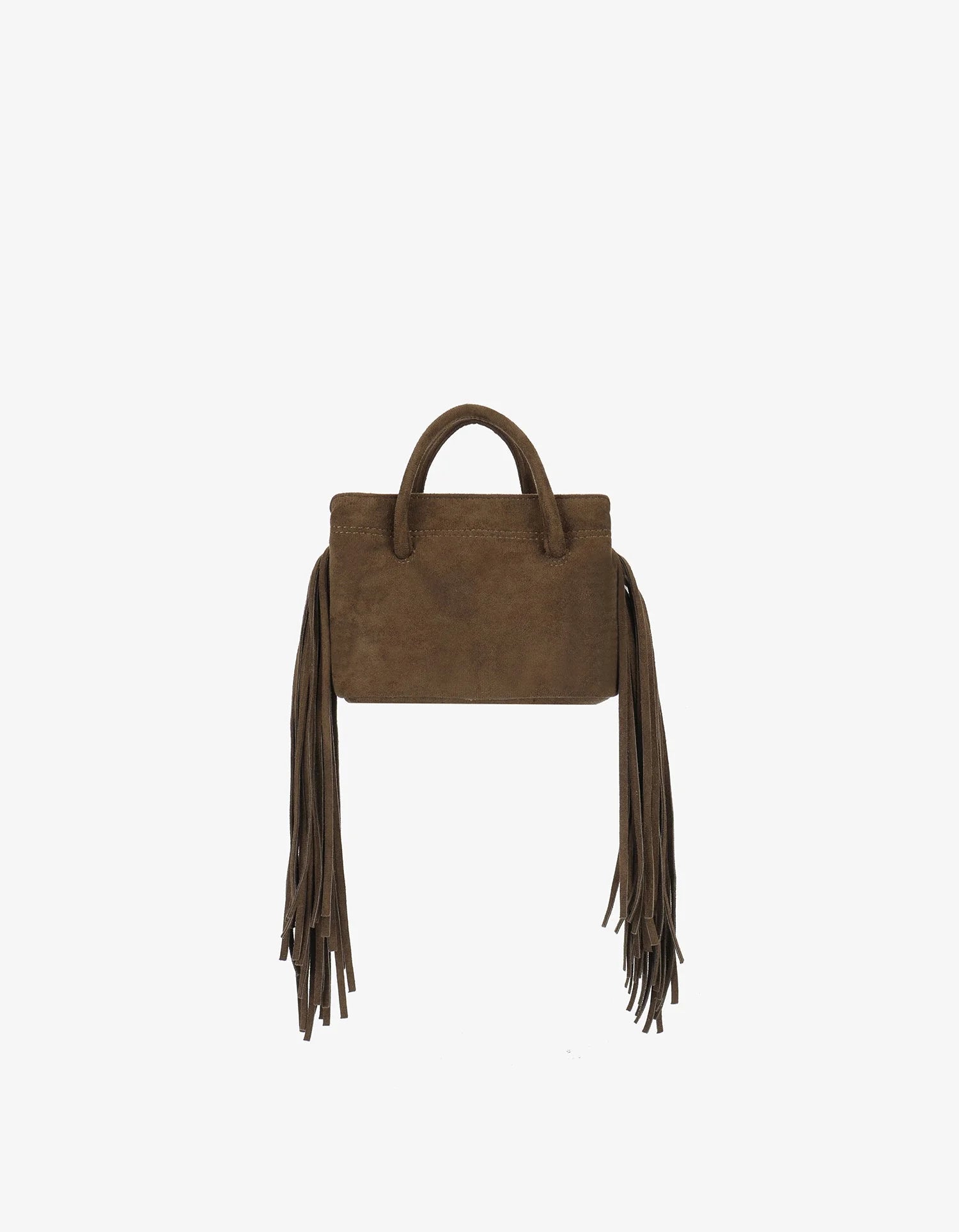 NOE FRINGE FAUX SUEDE SHORT