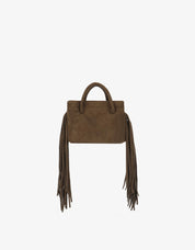 NOE FRINGE FAUX SUEDE SHORT