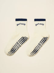 🧘🏼‍♀️ Good Energy Grip Sock [Navy]