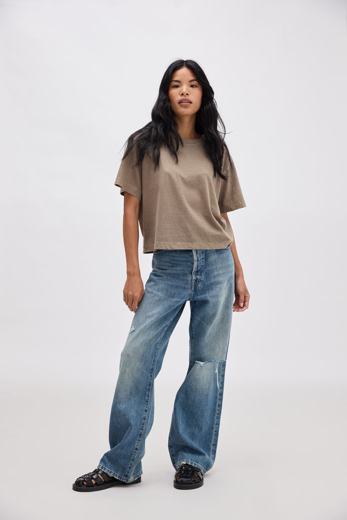 Relaxed Crop Tee