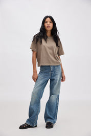 Relaxed Crop Tee