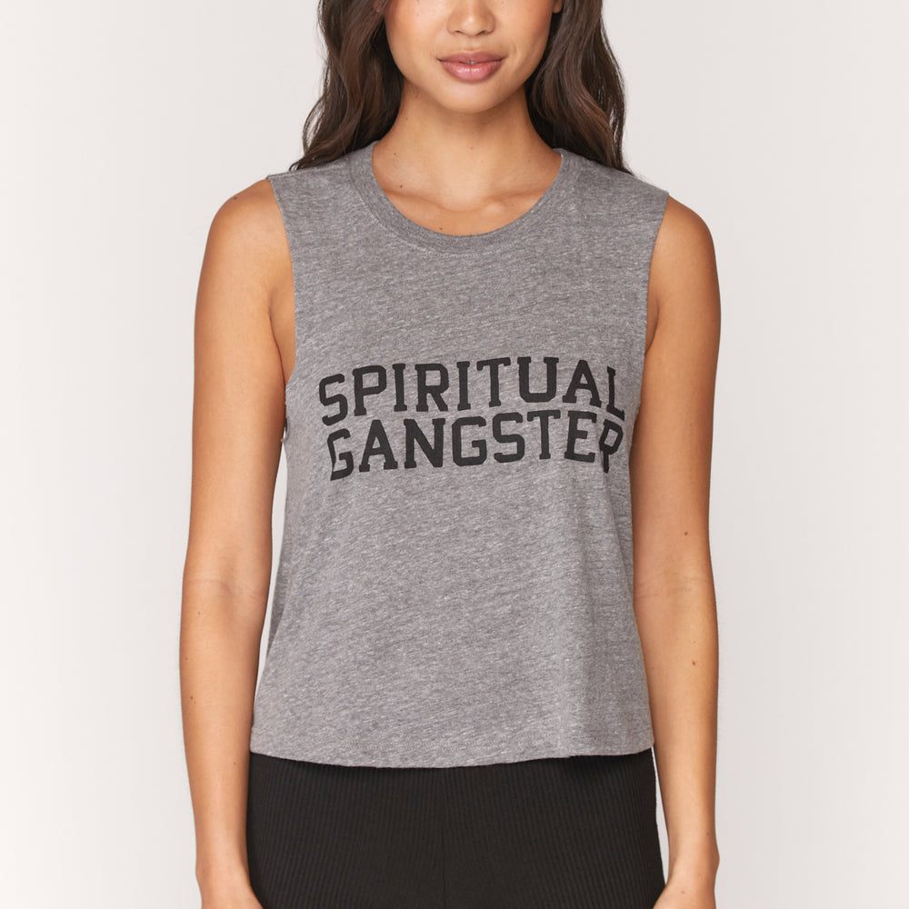 
                      
                        Spiritual Gangster Varsity Crop Tee
                      
                    