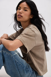 Relaxed Crop Tee