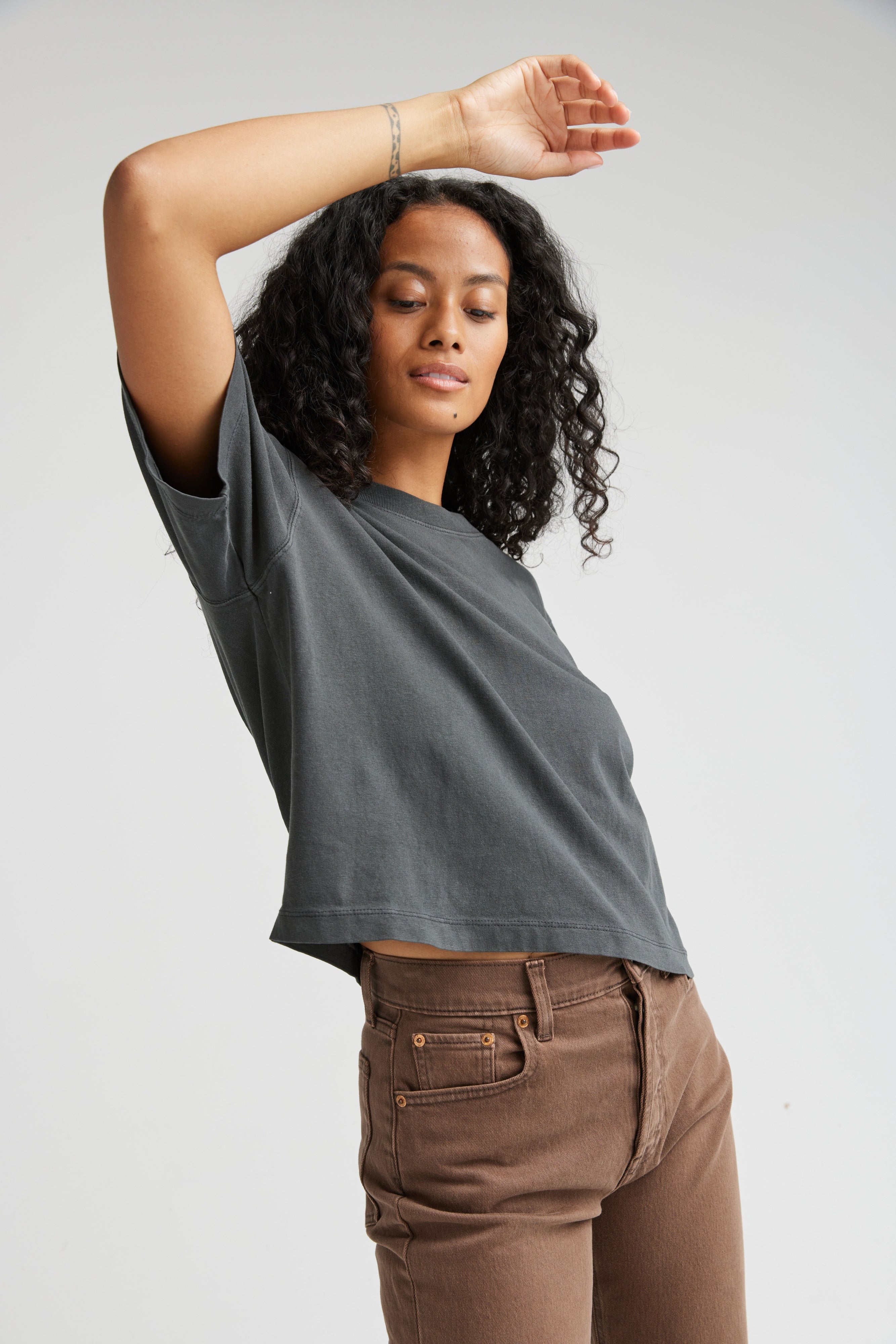 Relaxed Crop Tee