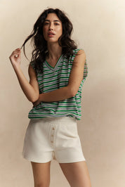 Abby Terry Sleeveless Top