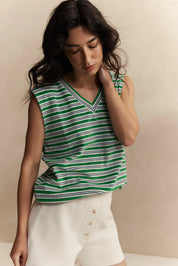 Abby Terry Sleeveless Top