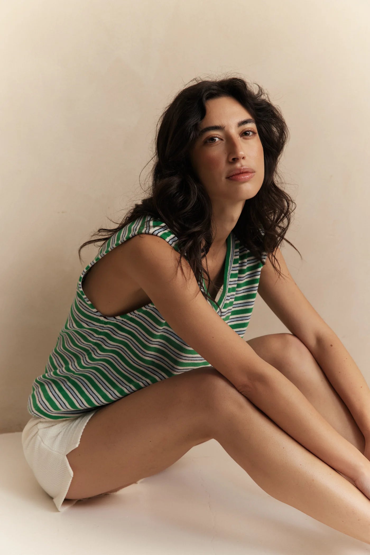 Abby Terry Sleeveless Top