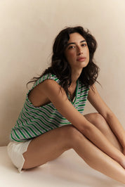 Abby Terry Sleeveless Top